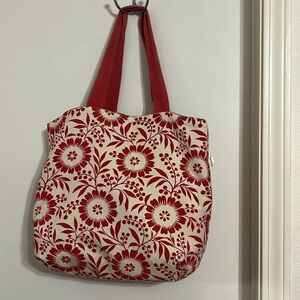 Vintage Country Living Burlap tote.